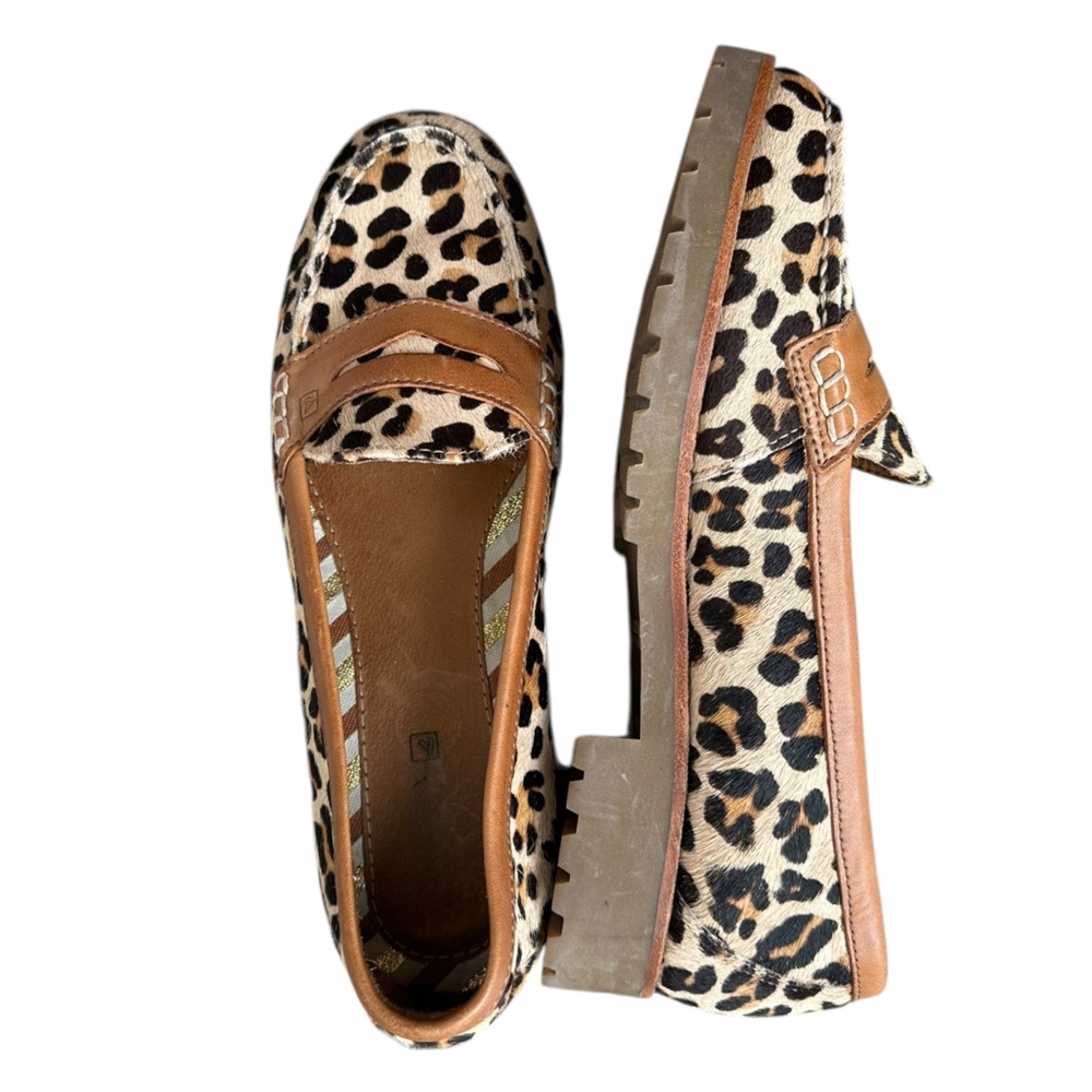 Sorry Top-Sider Hayden Penny Loafer Leopard Print